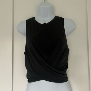 Lululemon Time to Restore tank top, black, size 6